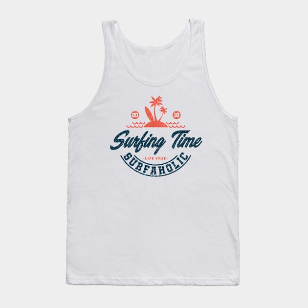 Surfing time Tank Top by ogdsg